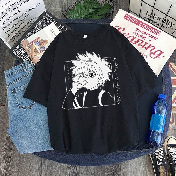 Áo Thun Tay Lỡ In Hoạt Hình Hunter X Hunter Anime Thời Trang Unisex nam nữ mẫu HOT độc đẹp giá rẻ