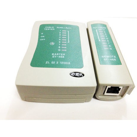 Hộp test mạng RJ 45, RJ 11 Kèm Pin