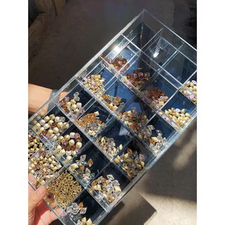 Khay Mica Đựng Charm Đá ( Làm Nails )