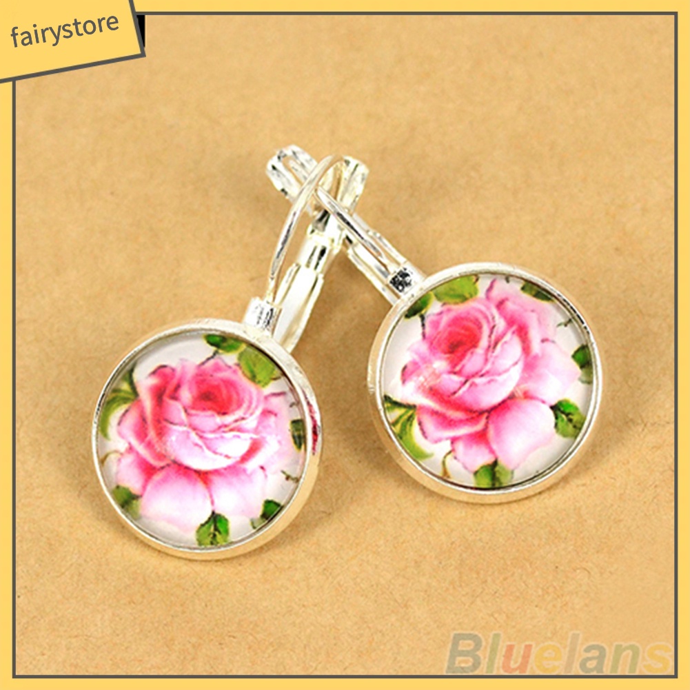 Bông Tai Mạ Bạc Hình Thiên Hà Độc Đáo Cho Nữ