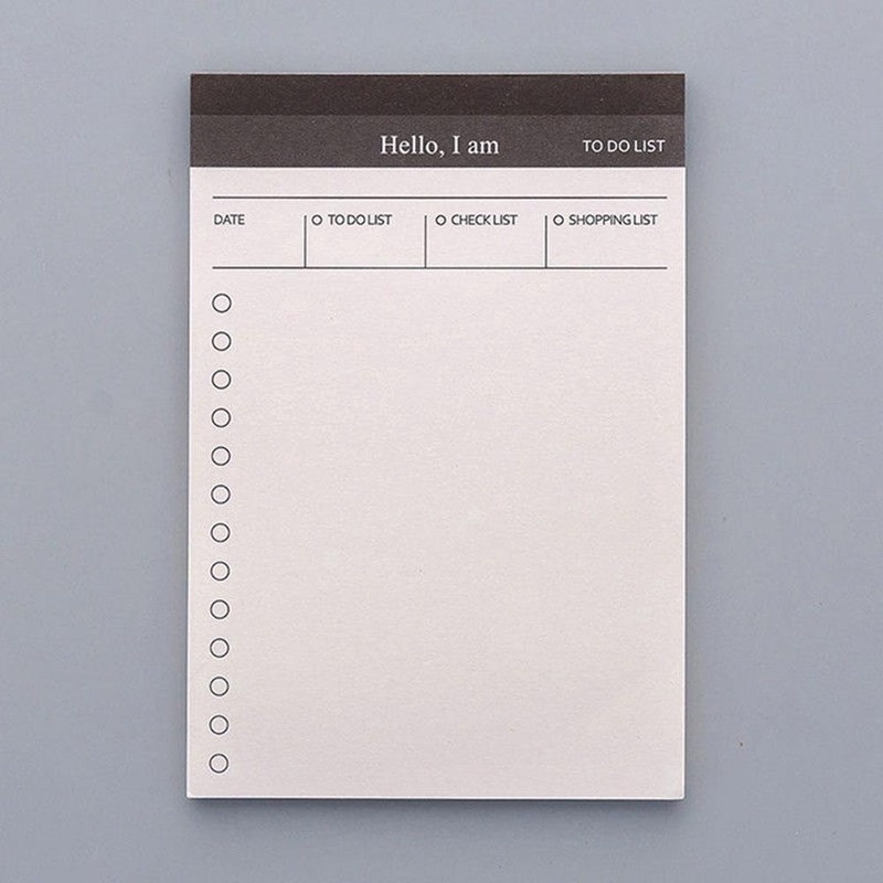 Tập giấy ghi chú 50 tờ thiết kế đơn giản tiện dụng cho học sinh/ nhân viên văn phòng