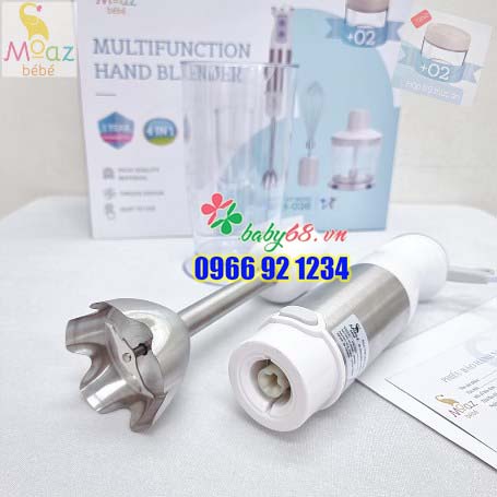 Máy xay cầm tay đa năng Moaz Bebe MB-026