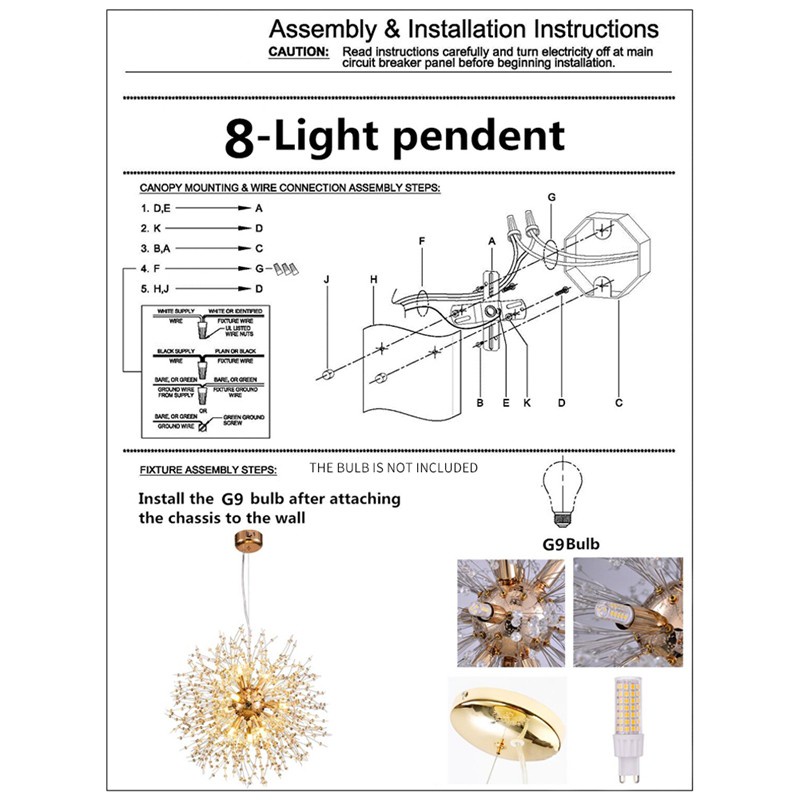 Đèn Led Treo Trần Nhà Hình Hoa Bồ Công Anh Trang Trí Phòng Khách / Phòng Ăn / Nhà Bếp