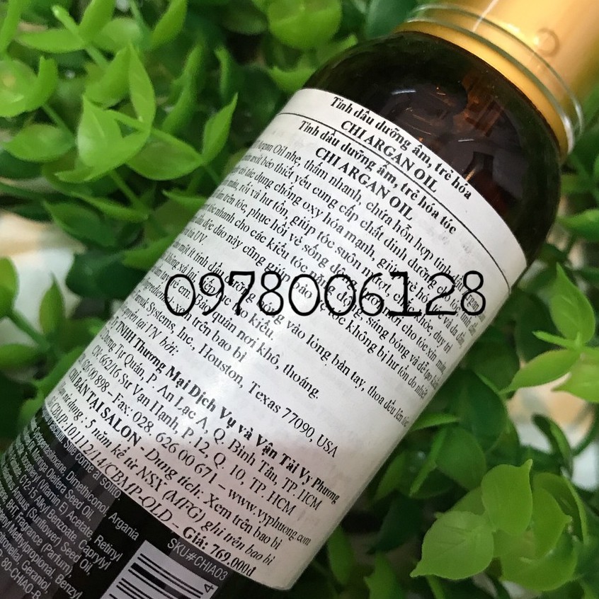 #Chi_USA_Chính_Hãng_100% Tinh dầu dưỡng ẩm làm mềm tóc khô xơ Chi Argan oil Moringa 89ml