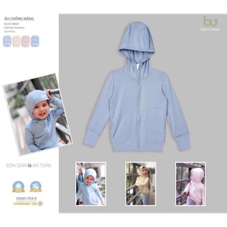 Áo chống nắng Bu Áo chống nắng sợi tre - Kháng khuẩn chống tia UV