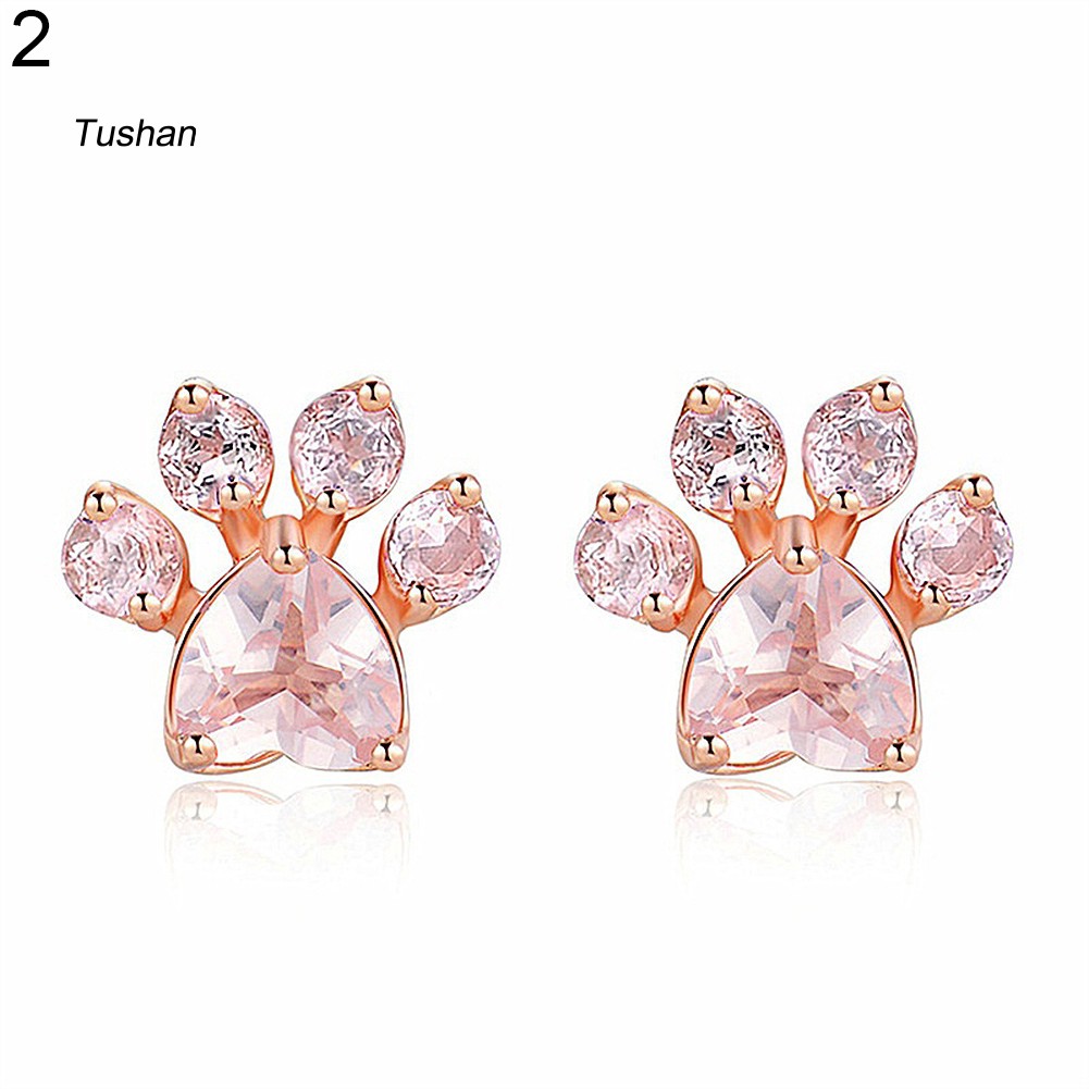 Ống Xả Khí Thải Chuyên Dụng Chất Lượng CaoNhẫn Hở Hình Chân Mèo Đính Đá Dễ Thương