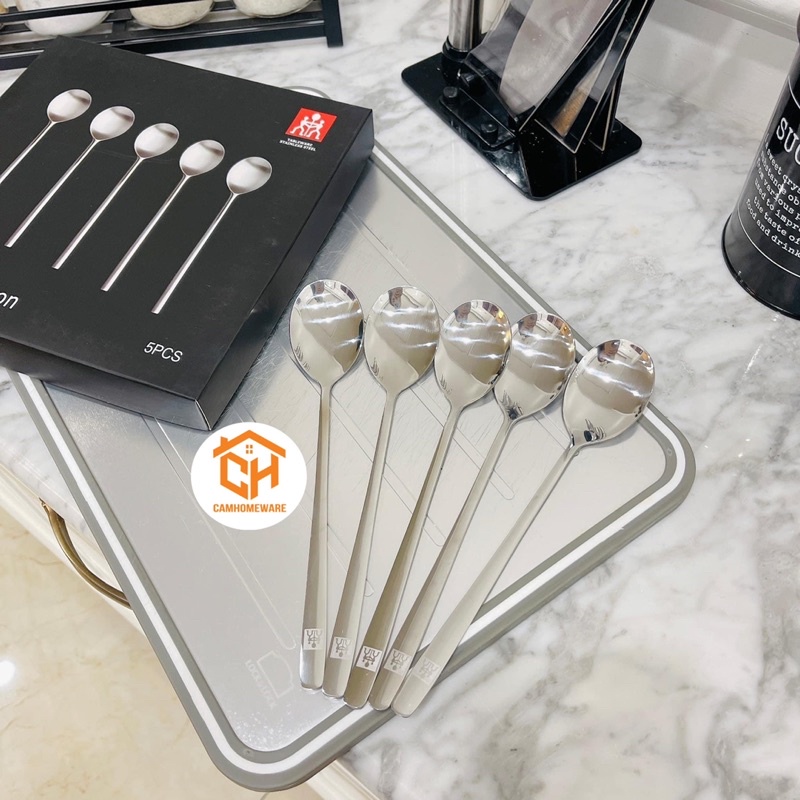 Bộ 5 Thìa Inox Đức Cao Cấp, Bộ 5 thìa Zwilling