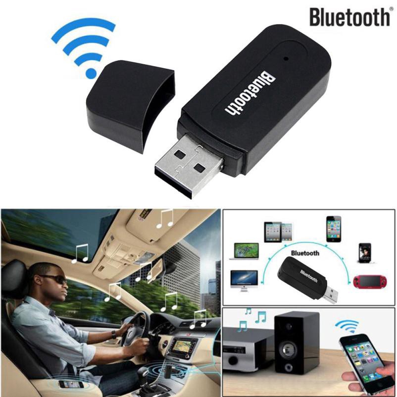 Đầu thu âm thanh bluetooth A2DP không dây kết nối cổng USB tiện dụng