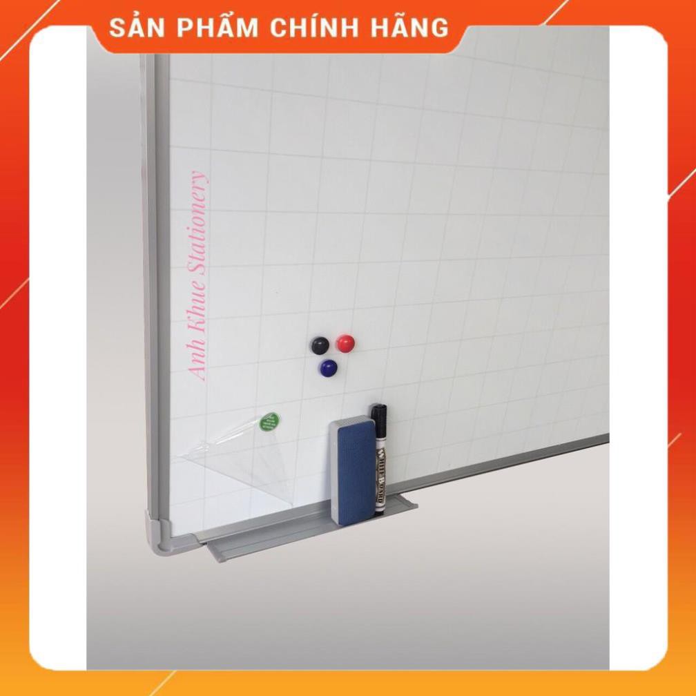 BẢNG TỪ TRẮNG Hàn Quốc có kẻ ô hút nam châm viết bút lông cao cấp