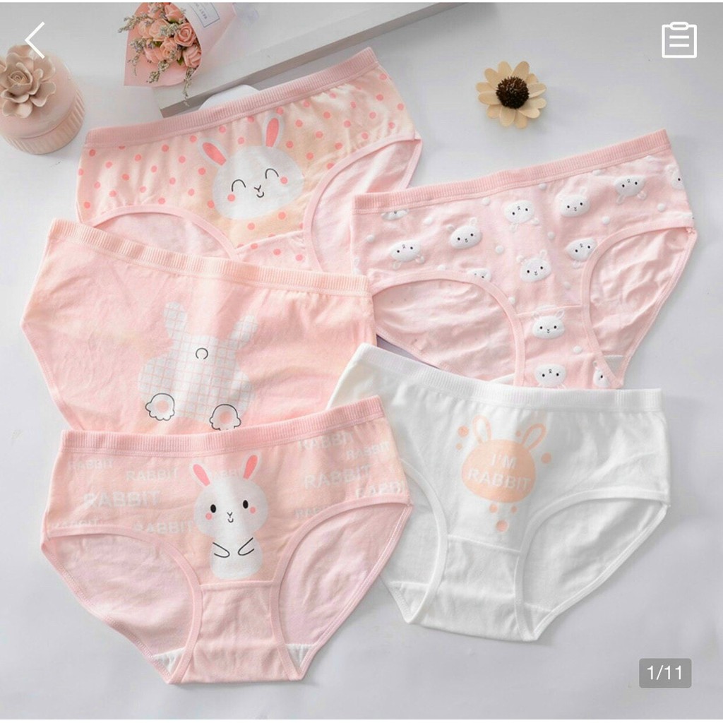 Quân lót cotton kute hình dễ thương | BigBuy360 - bigbuy360.vn