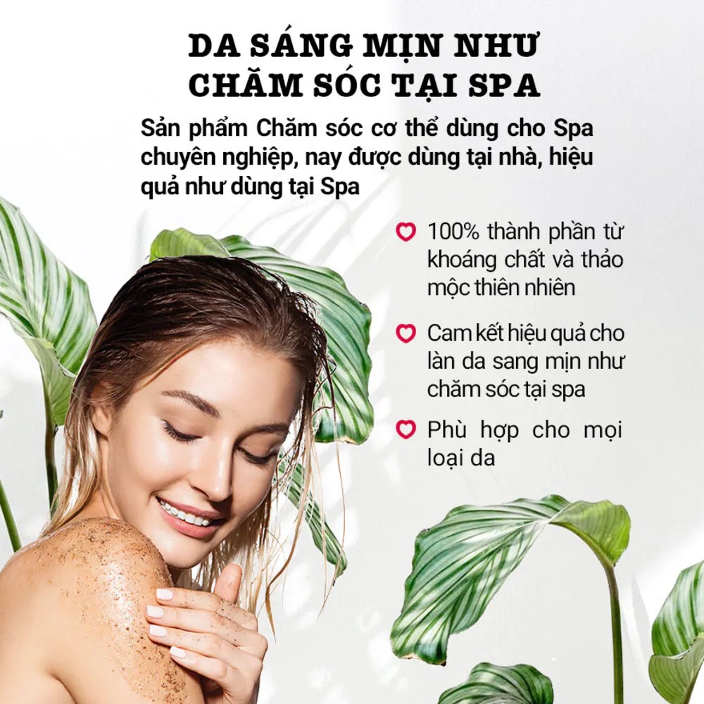 Gel Tẩy Tế Bào Da Felina Dầu Hoa Oải Hương Lavender Body Scrub 300ml