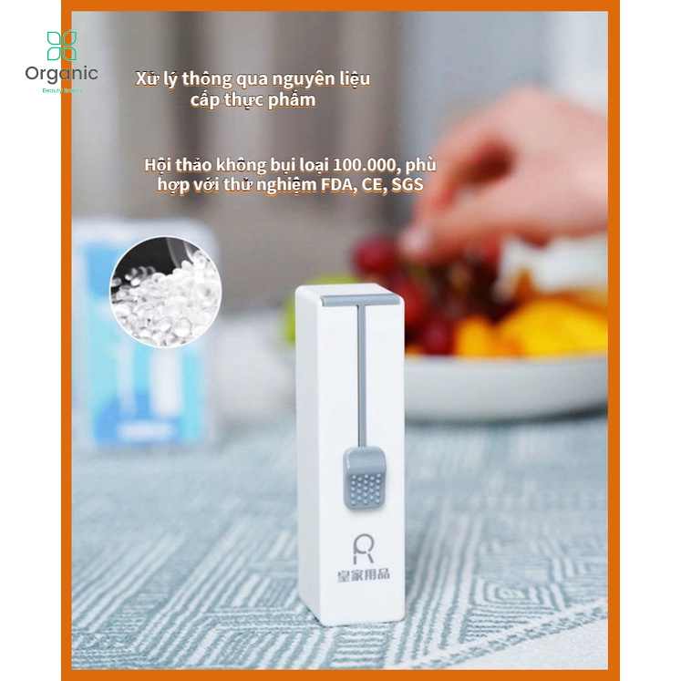 Hộp Nhựa Đựng Tăm Chỉ Nha Khoa Mini, Kèm 10 Tăm Chỉ Cá Nhân, Nhỏ Gọn, Tiện Dụng, Bỏ Túi Mang Theo Người