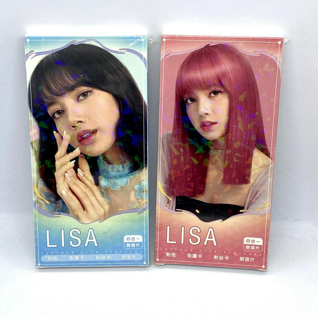 Hộp Postcard Lisa nhóm BLACKPINK dễ thương