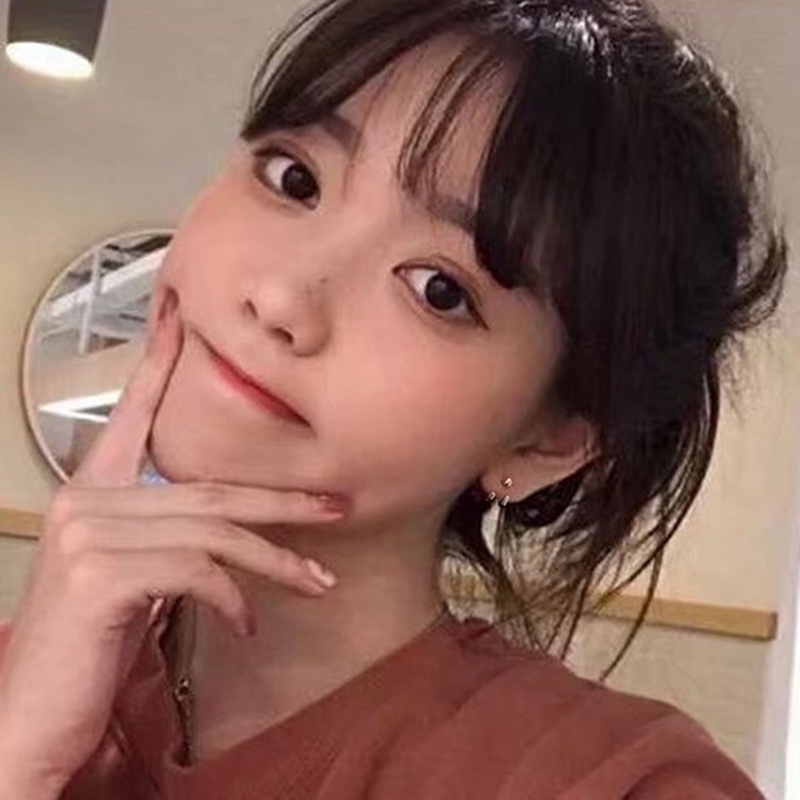 Khuyên Tai Chữ C Đơn Giản Thời Trang Độc Đáo Phong Cách Hàn Quốc Nhật Bản