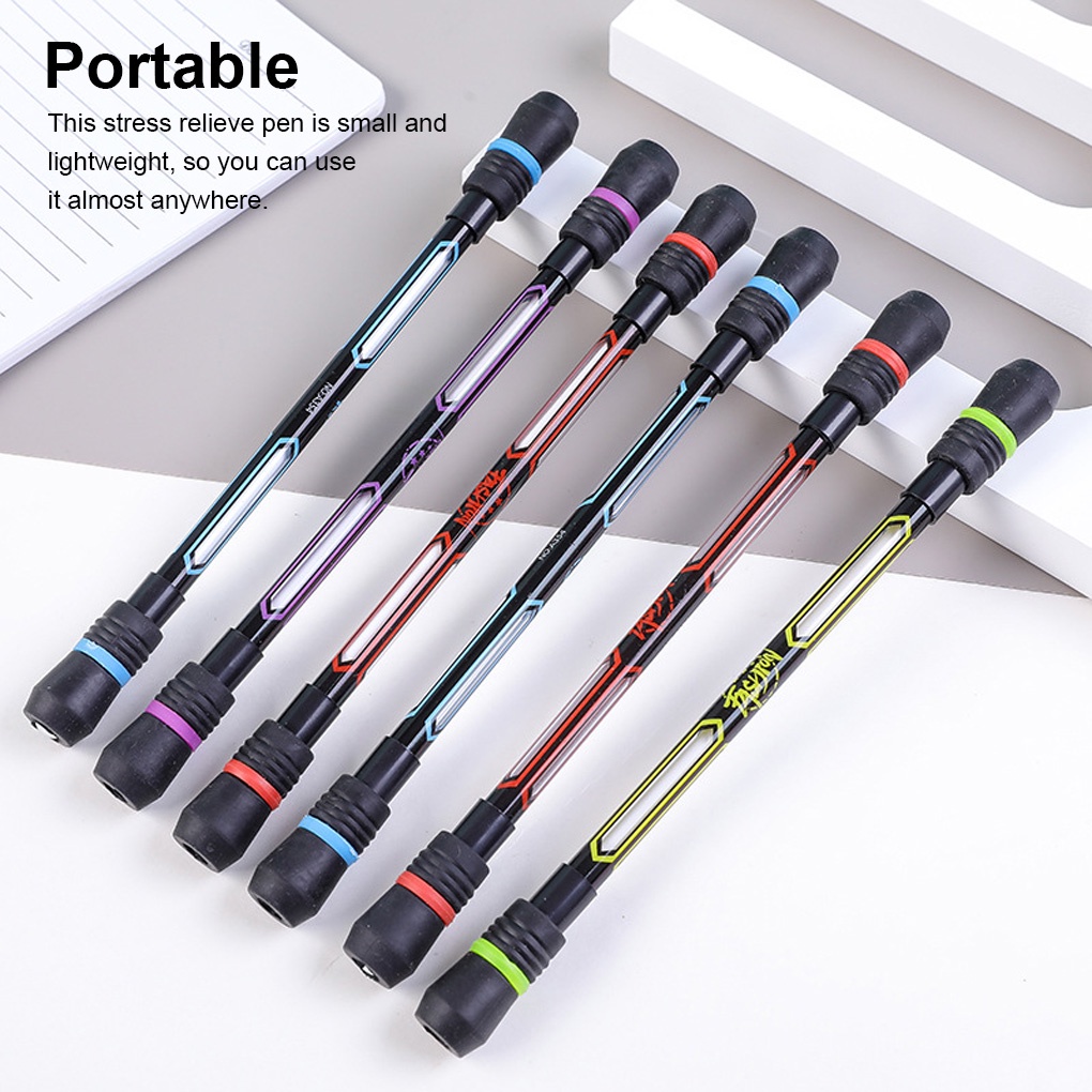 Bút Bi Xoay Bằng Nhựa Giúp Giải Tỏa Căng Thẳng Màu Sắc Ngẫu Nhiên Cho Trẻ Em Mới Bắt Đầu