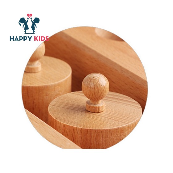 Giảm 10% [Tối Đa 35K Đơn Từ 50K] - Bộ Núm Trụ Size To Bản Chuẩn Đẹp Giáo Cụ Montessori