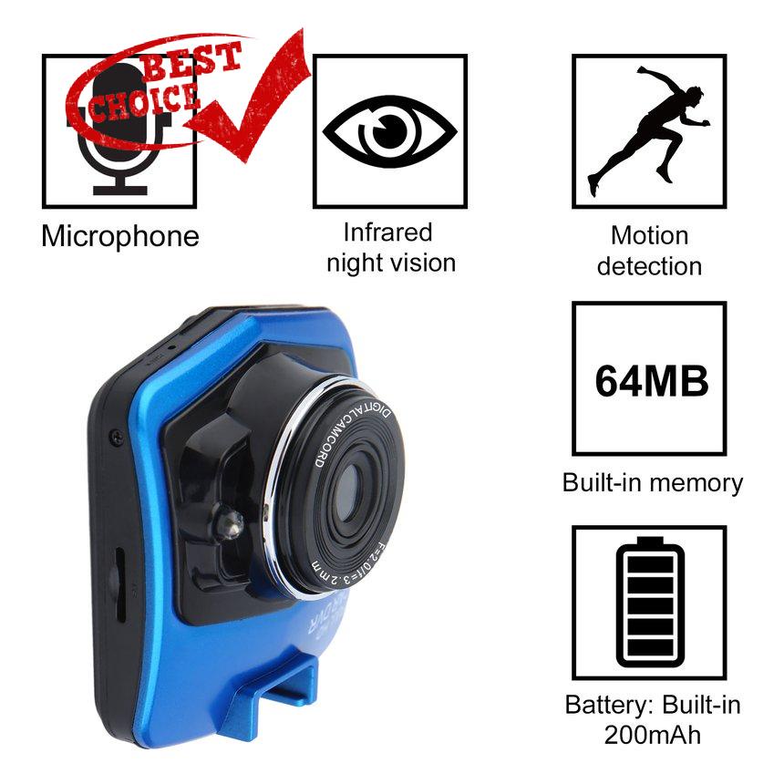 (10.7) Camera Hành Trình Màn Hình Lcd 2.4 "720P Cho Xe Hơi | BigBuy360 - bigbuy360.vn
