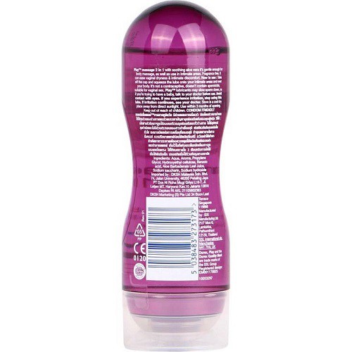 Gel bôi trơn Durex Play 200ml + Tặng 2 Bao cao su Durex Performa