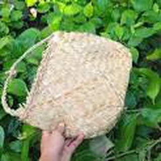 Bị cói trang trí decor