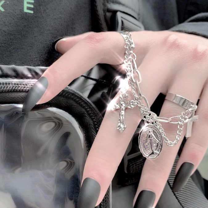 Nhẫn Hiphop Thời Trang Unisex Bao Ngầu Giá Rẻ.