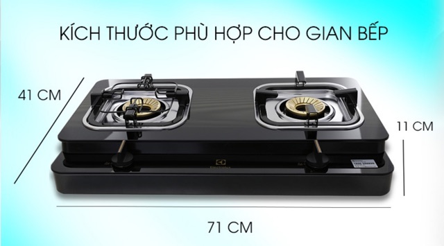 Bếp gas electrolux ETG727GKR ETG7256GKR