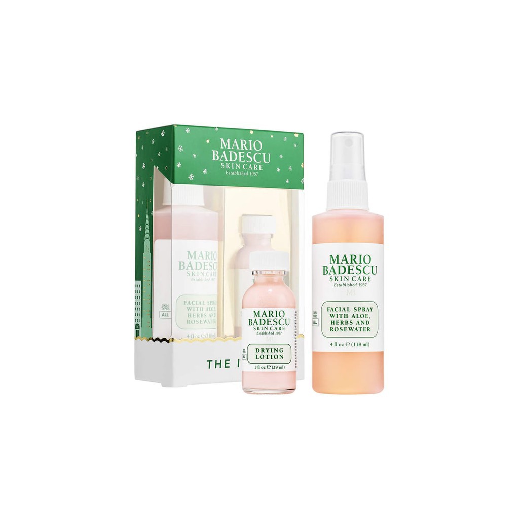 Chấm Mụn Mario Badescu Skin Care The Icons Dành Cho Da Mụn 29ml