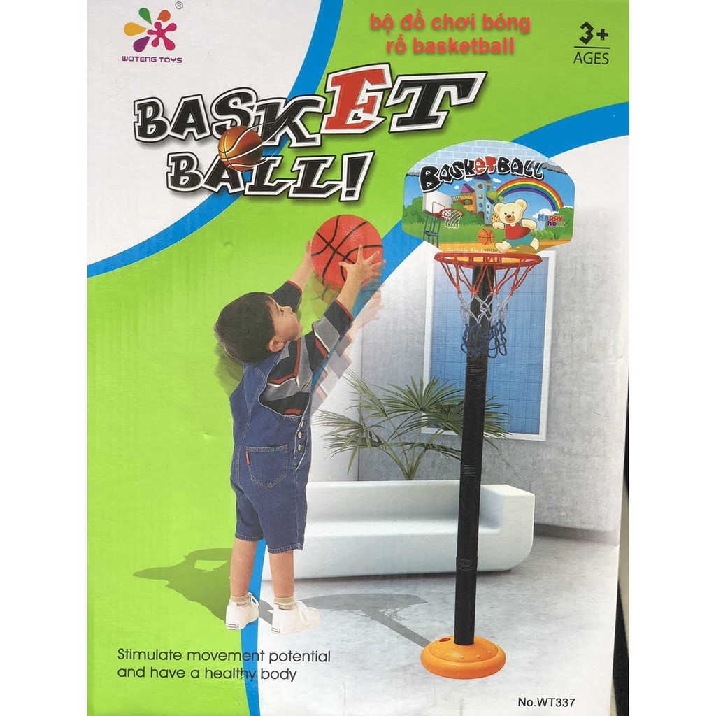 bộ đồ chơi bóng rổ basketball