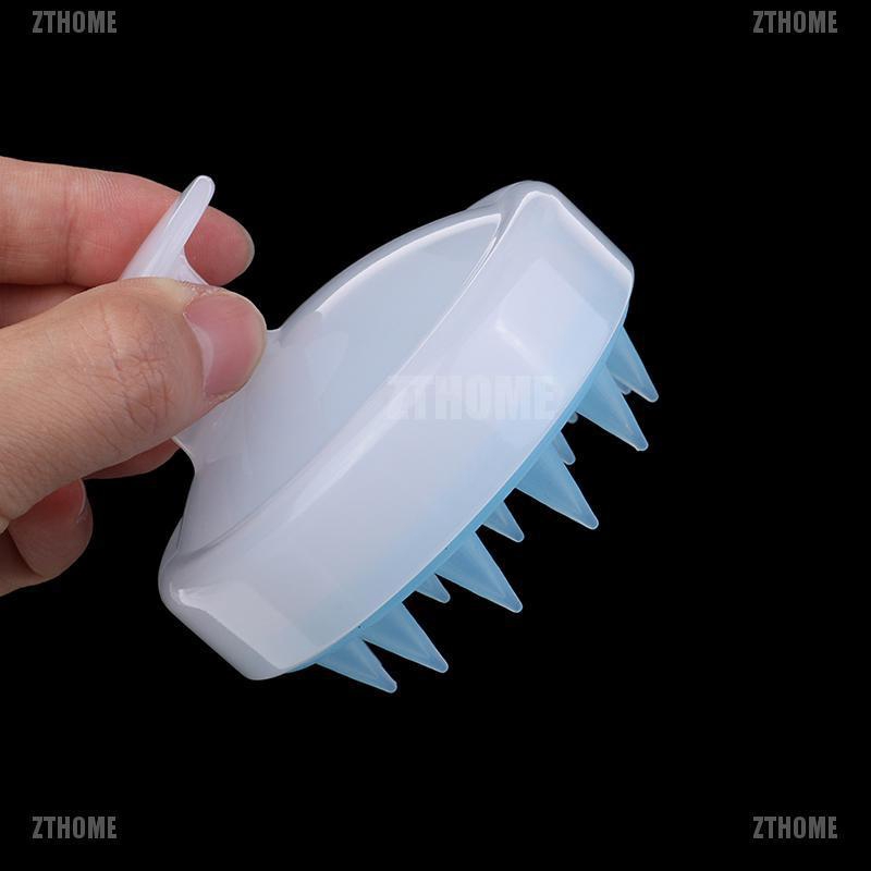 Bàn chải tóc gội đầu silicone mềm mại