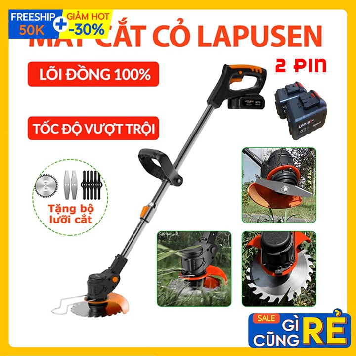 Máy cắt cỏ cầm tay, Máy tỉa cây đa năng nhỏ gọn LAPUSEN 2PIN