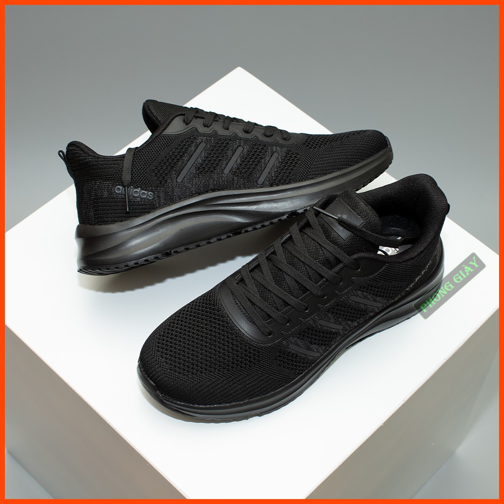 Giày sneaker nam giày thể thao nam A529 màu đen full giày chạy bộ giày ulzzang nam giày thời trang nam | BigBuy360 - bigbuy360.vn