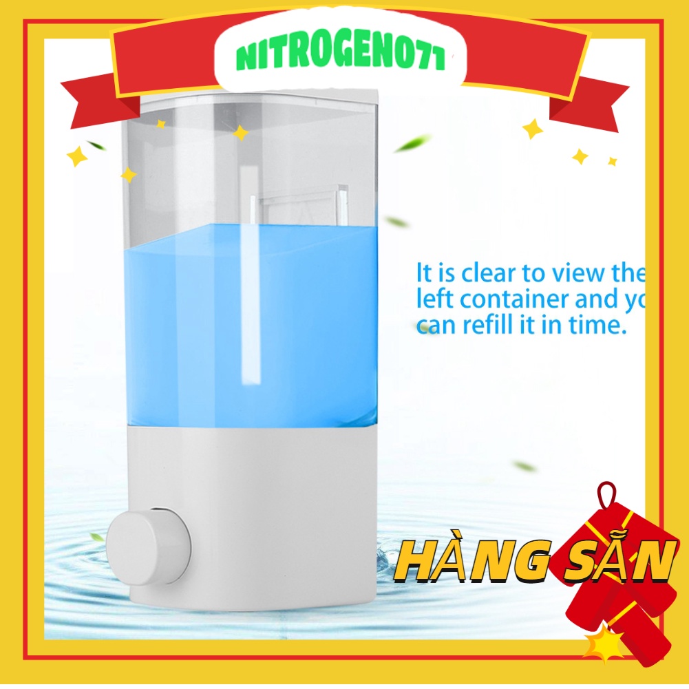 Nitrogen071 500ml ộp Đựng Nước Rửa Tay  Hàng Chuẩn Sai Nghiệp Quật, Bình Đựng Sữa Tắm, Dầu Gội