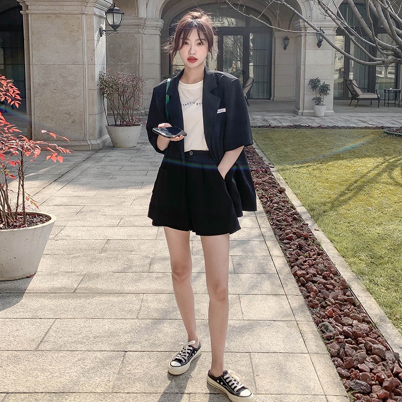 Bộ Đồ Vest Ngắn Thời Trang Mùa Hè 2022 Cho Nữ