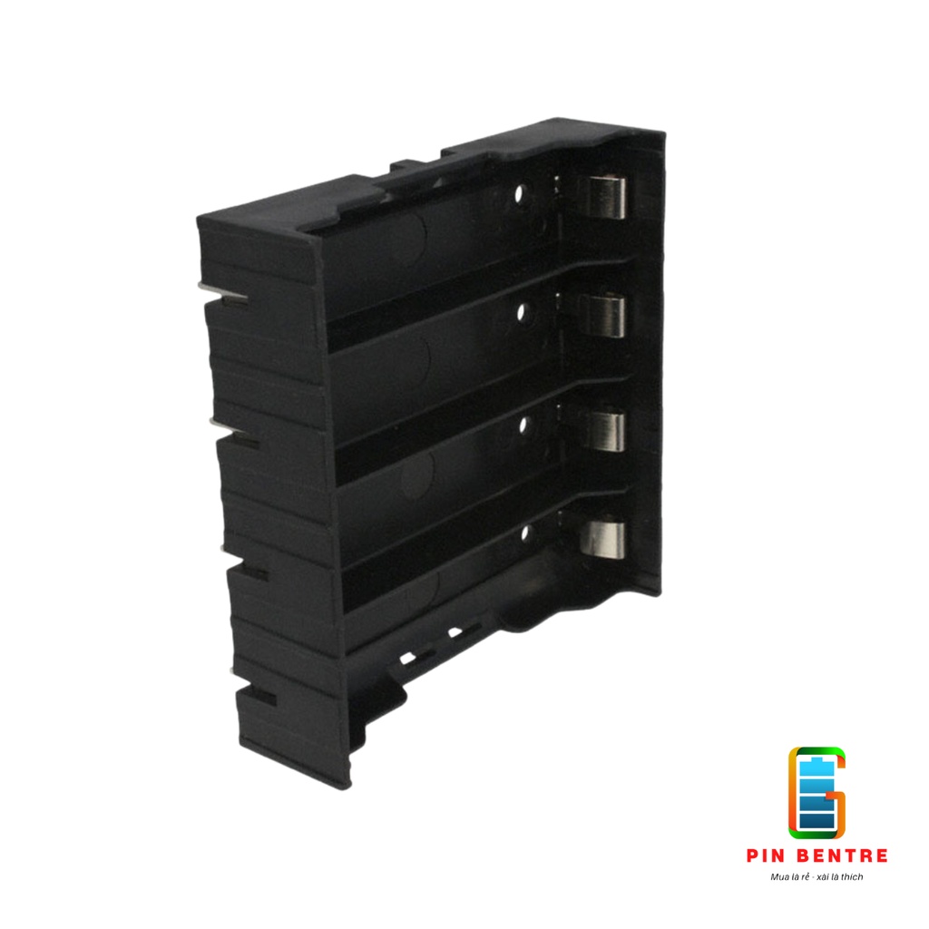 Đế 1/2/3/4 Pin 18650 có chân hàn sẳn riêng biệt