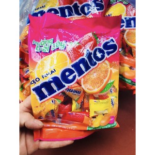 kẹo mentos vị trái cây