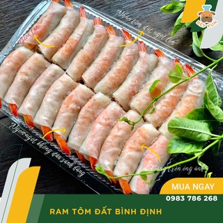 Chả ram tôm đất bình định loại bé và loại to 1kg