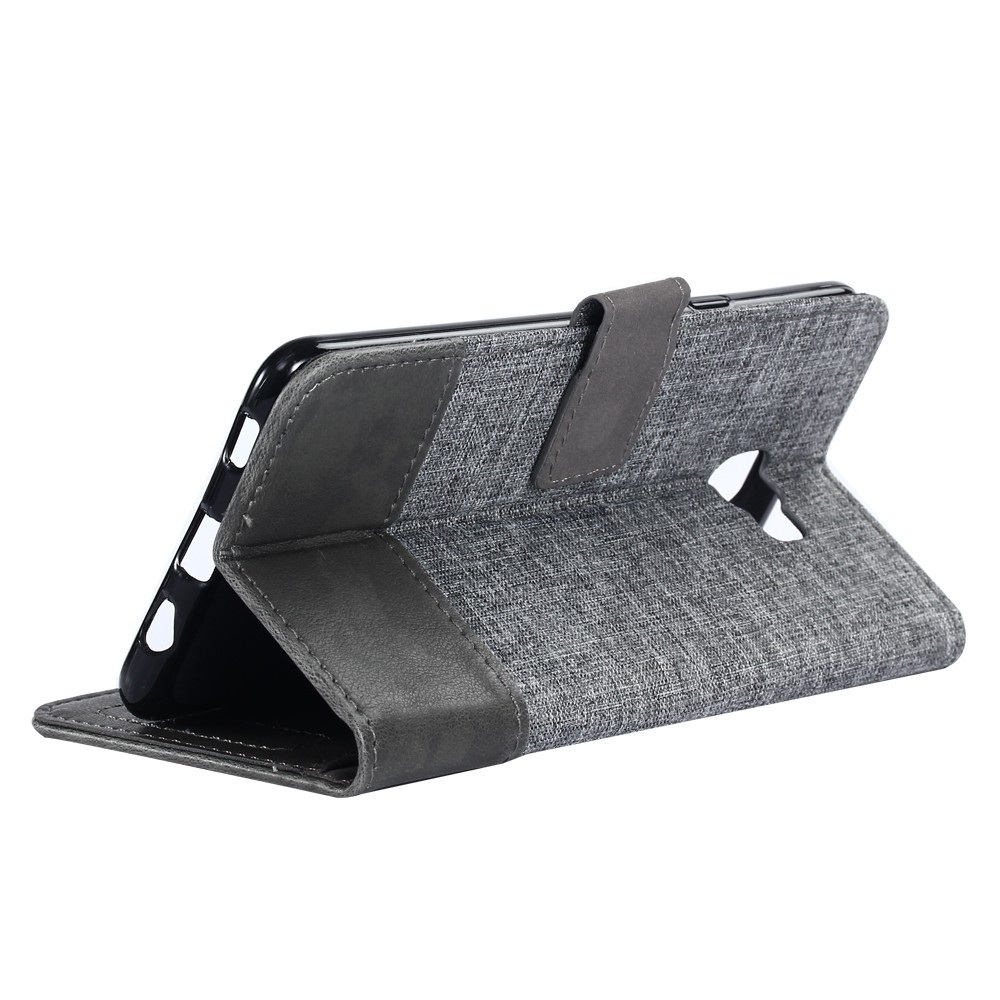 Bao da bề mặt vải denim có ngăn đựng thẻ cho Samsung C5 C7 C9 Pro | BigBuy360 - bigbuy360.vn