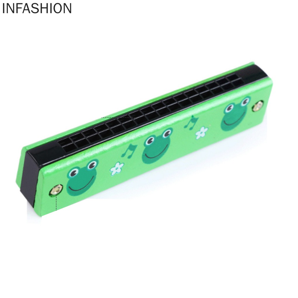 Kèn harmonica cao cấp đồ chơi thiết kế 16 lỗ cho âm thanh vui nhộn cho bé