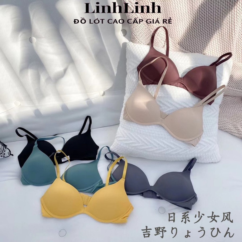 Áo Ngực Nữ Mút Mỏng ⭐FREESHIP⭐ Áo Lót Không Gọng Đệm Mỏng LINHLINH BOUTIQUE 239