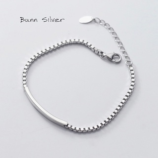 Lắc tay bạc nam nữ DoLee Silver, bạc dày cao cấp, sáng bóng