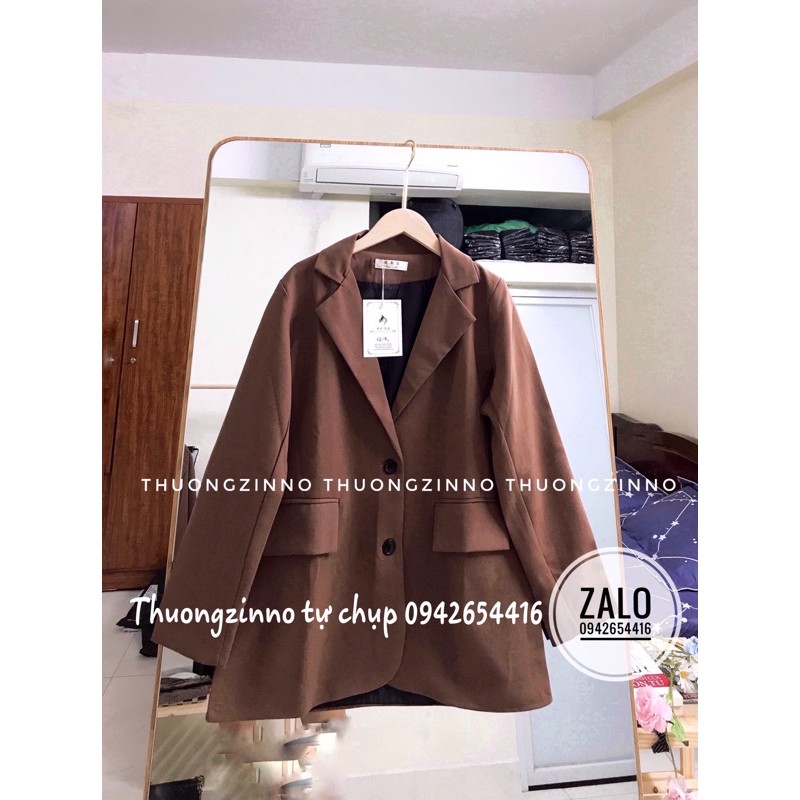 [Ảnh thật/Video] Áo khoác blazer màu Tây Châu Âu Áo blazer 2 lớp túi nắp hàng Quảng Châu | BigBuy360 - bigbuy360.vn