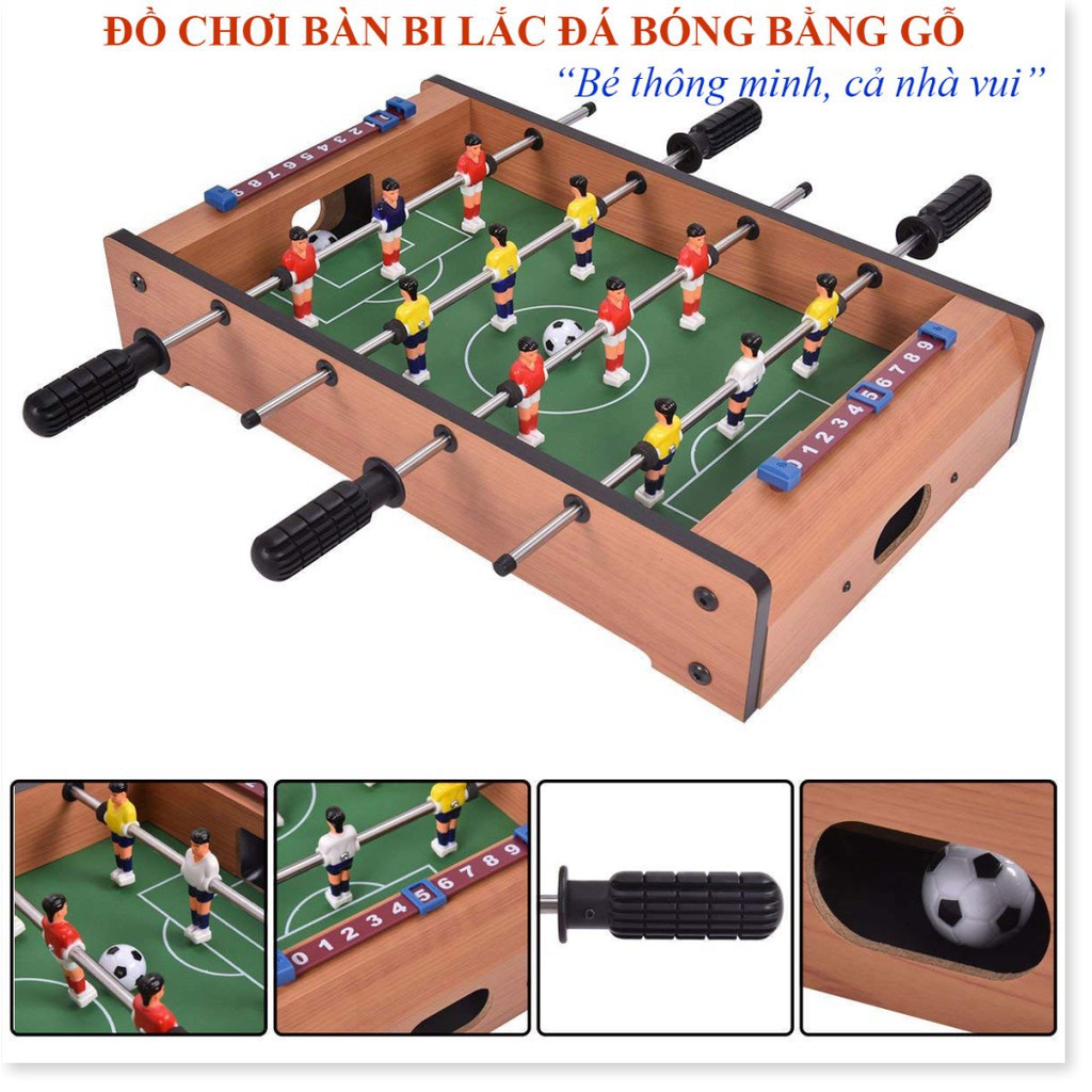 Giá rẻ hủy diệt  Đồ Chơi Bàn Bóng Đá Bi Lắc Trẻ Em  Bàn Bóng Đá Table Top Foosball  Freeship  Bảo hành uy tín