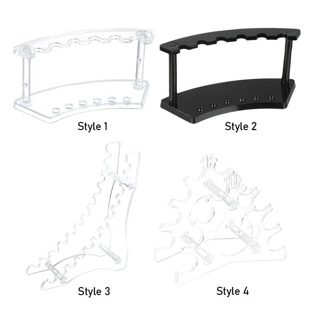 Hộp Đựng Cọ Trang Điểm Bằng Acrylic Trong Suốt 6 / 12 Ngăn Tiện Dụng
