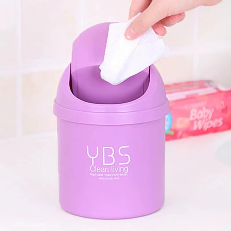 Thùng rác mini để bàn dễ thương