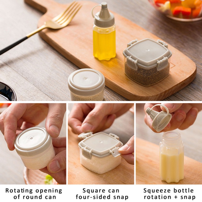 Lọ Đựng Gia Vị Tiện Lợi Cho Nhà Bếp