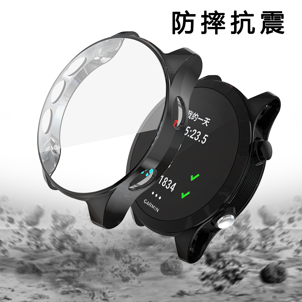 Ốp Tpu Bảo Vệ Màn Hình Cho Đồng Hồ Thông Minh Garmin Forerunner 935 945