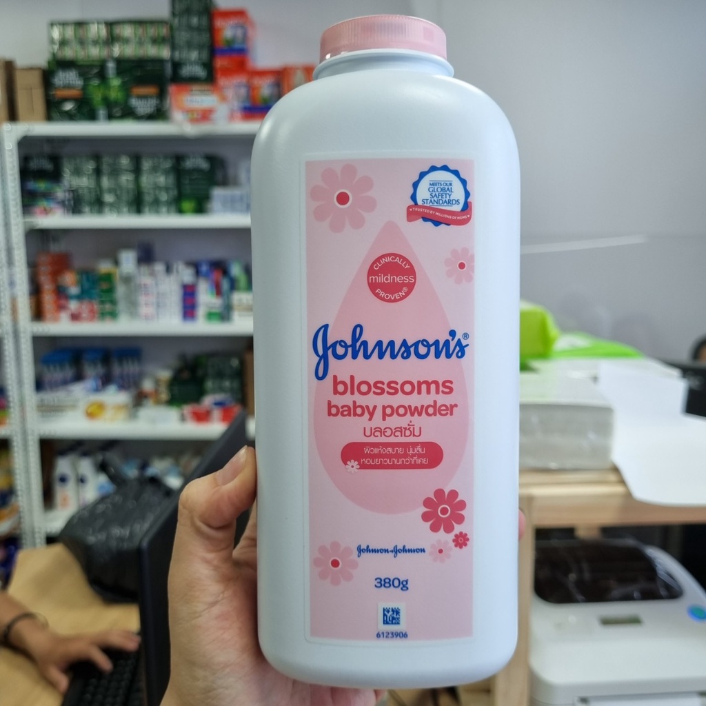 Phấn rôm trẻ em JOHNSON Blossoms Baby Powder 100g - 180g - 380g