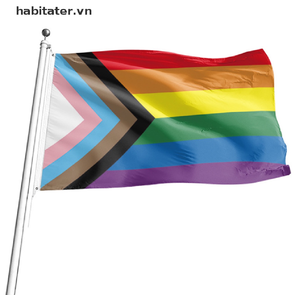 Cờ Cầu Vồng LGBTQ Không Binary Gay Proculsexual 2021