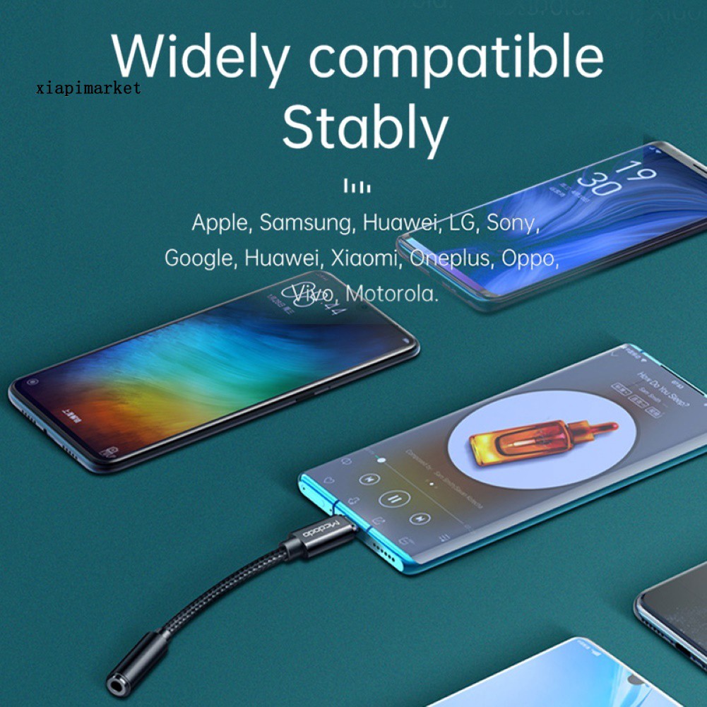 Bộ Chuyển Đổi Âm Thanh Type-c Sang 3.5mm Aux Cho Oneplus 6t