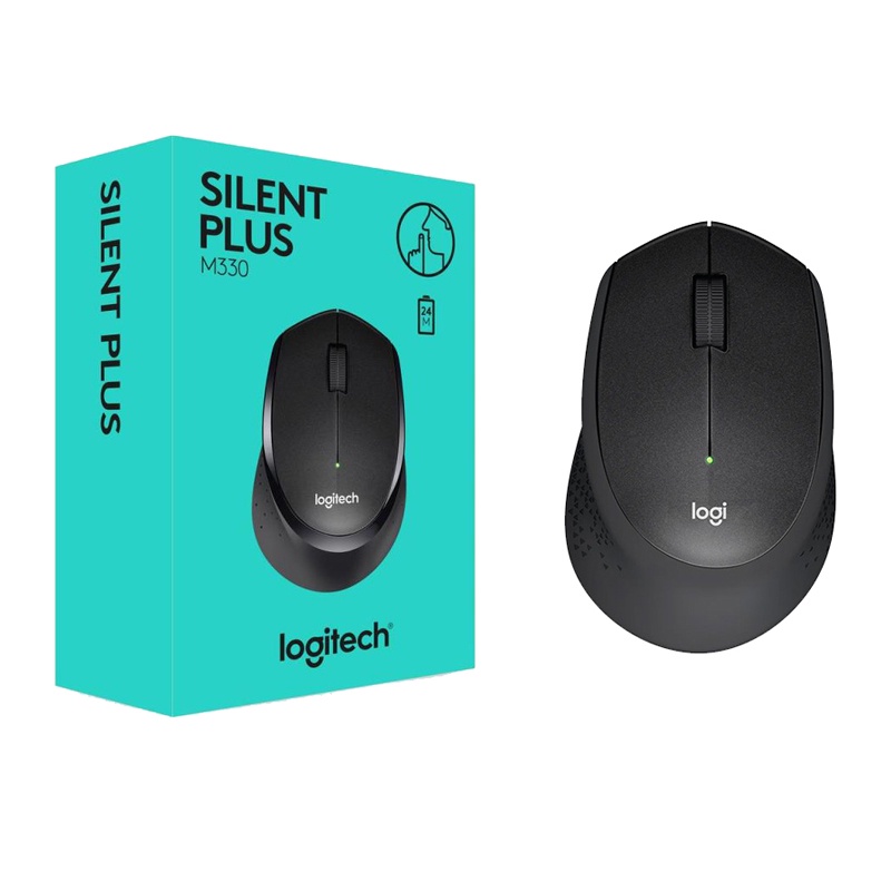 Chuột không dây Logitech M330 Silent - Click không tiếng, chống ồn - Hàng chính hãng, bảo hành 12 tháng