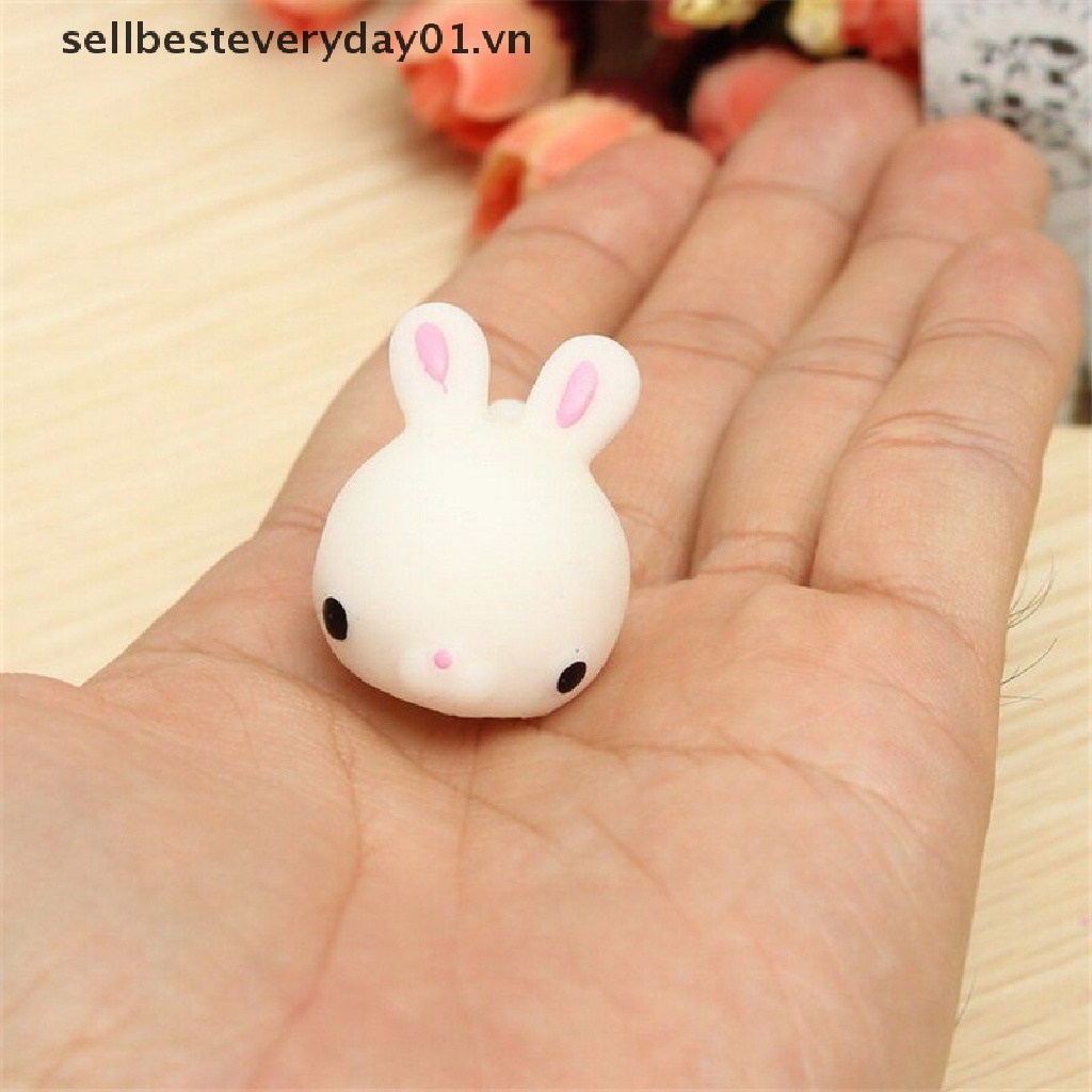 Đồ Chơi Mochi Hình Thỏ Dễ Thương Giúp Giảm Căng Thẳng